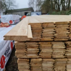 Siberian Larch Tongue and Groove Facade Cladding 20 x 118 mm